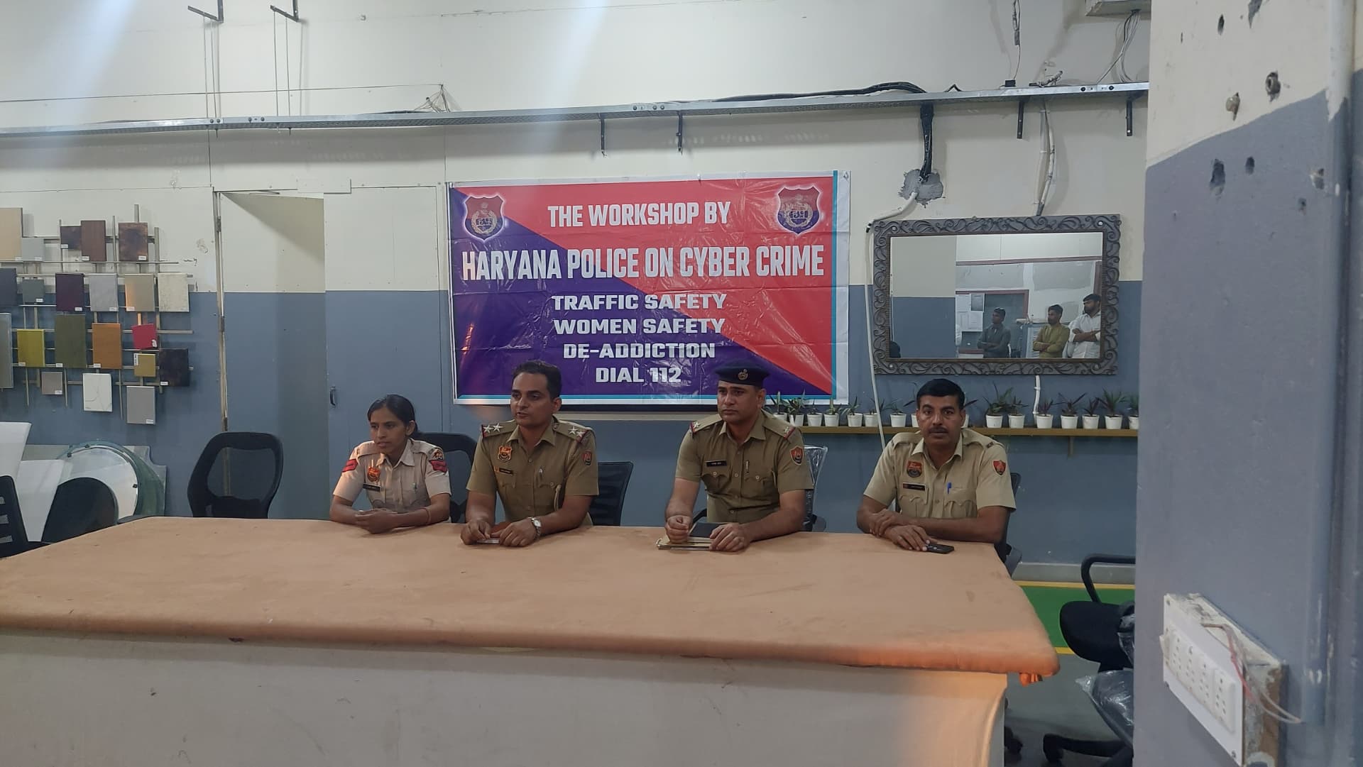 Haryana Police Cyber Crime & Safety Workshop