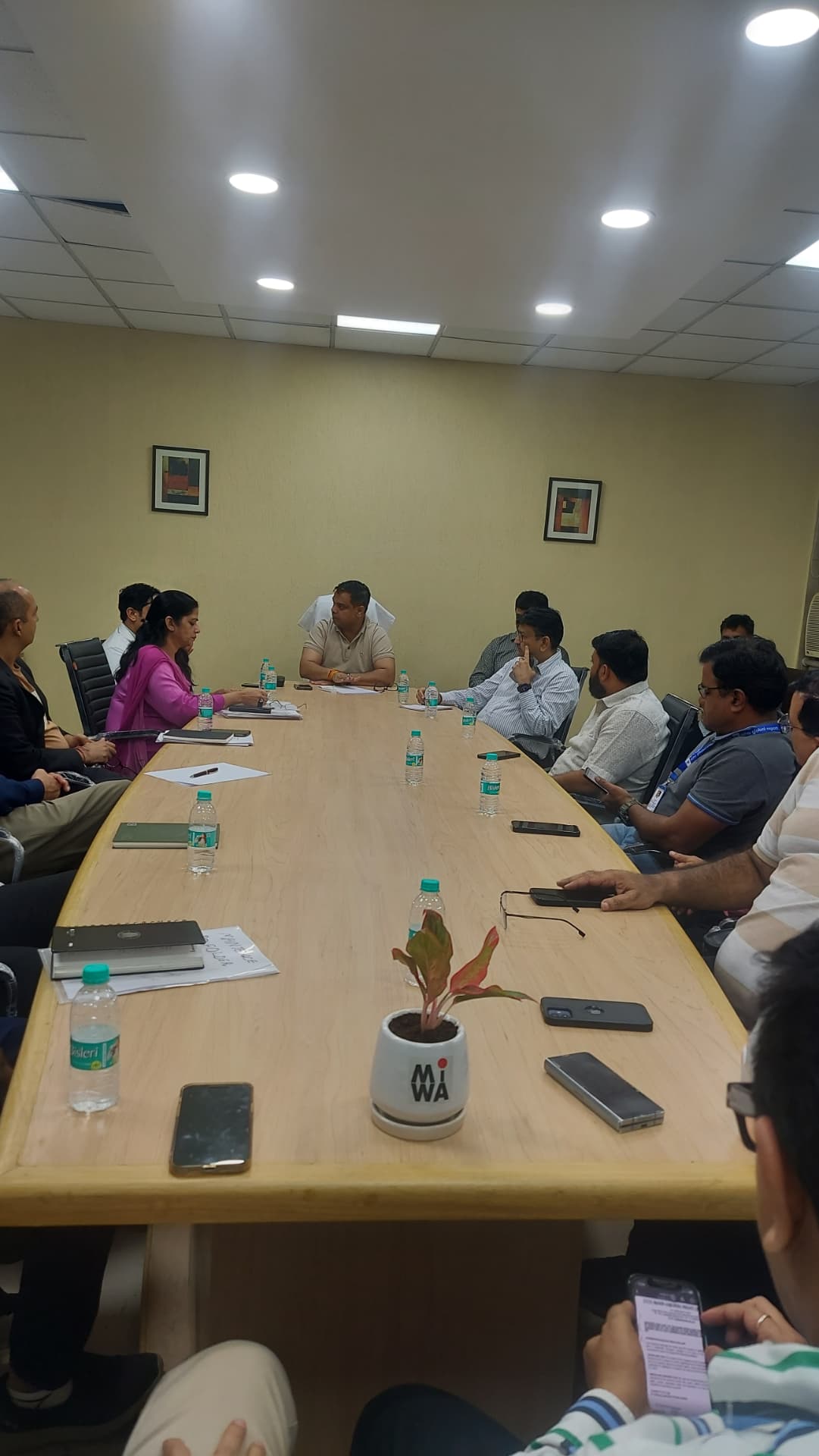 Meeting with HSIIDC